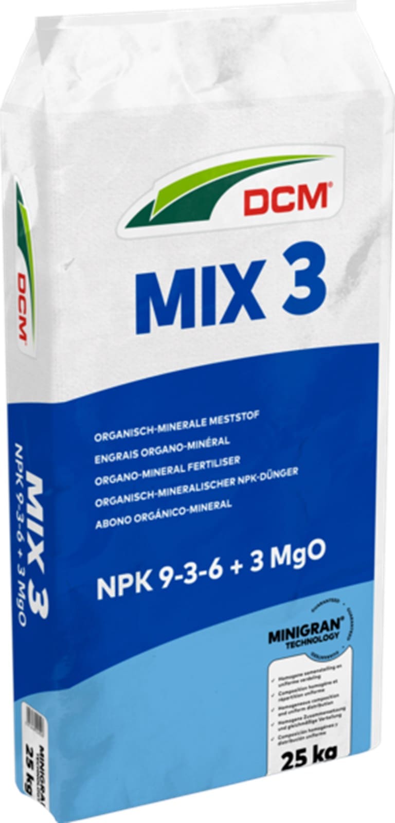 Engrais azoté organo-minéral 9-3-6 + MgO (1/2)