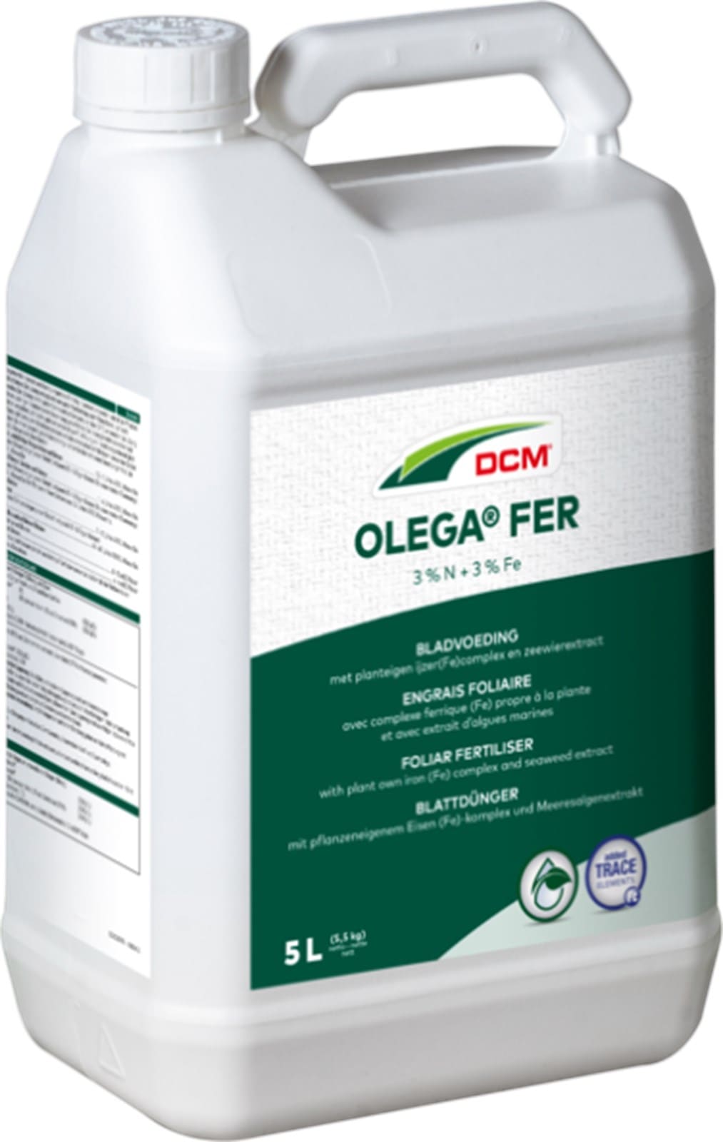 Engrais foliaire Olega® Fer DCM 500ml (1/2)