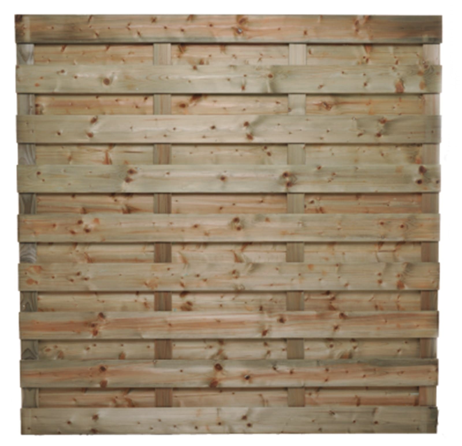 Economie houten scherm type 1
