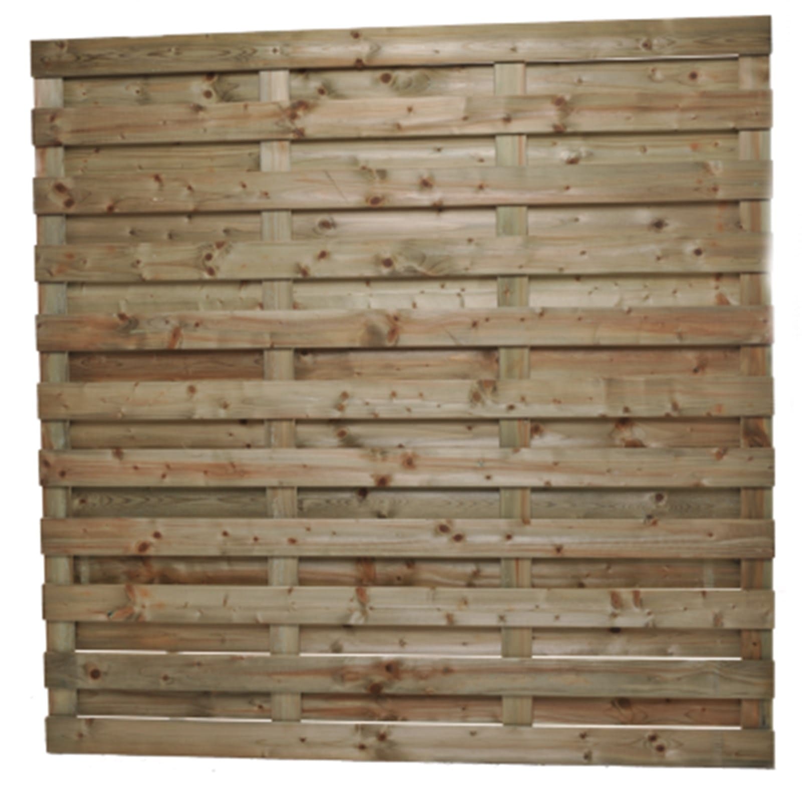 Écran de jardin en bois imprégné Economy Type 2
