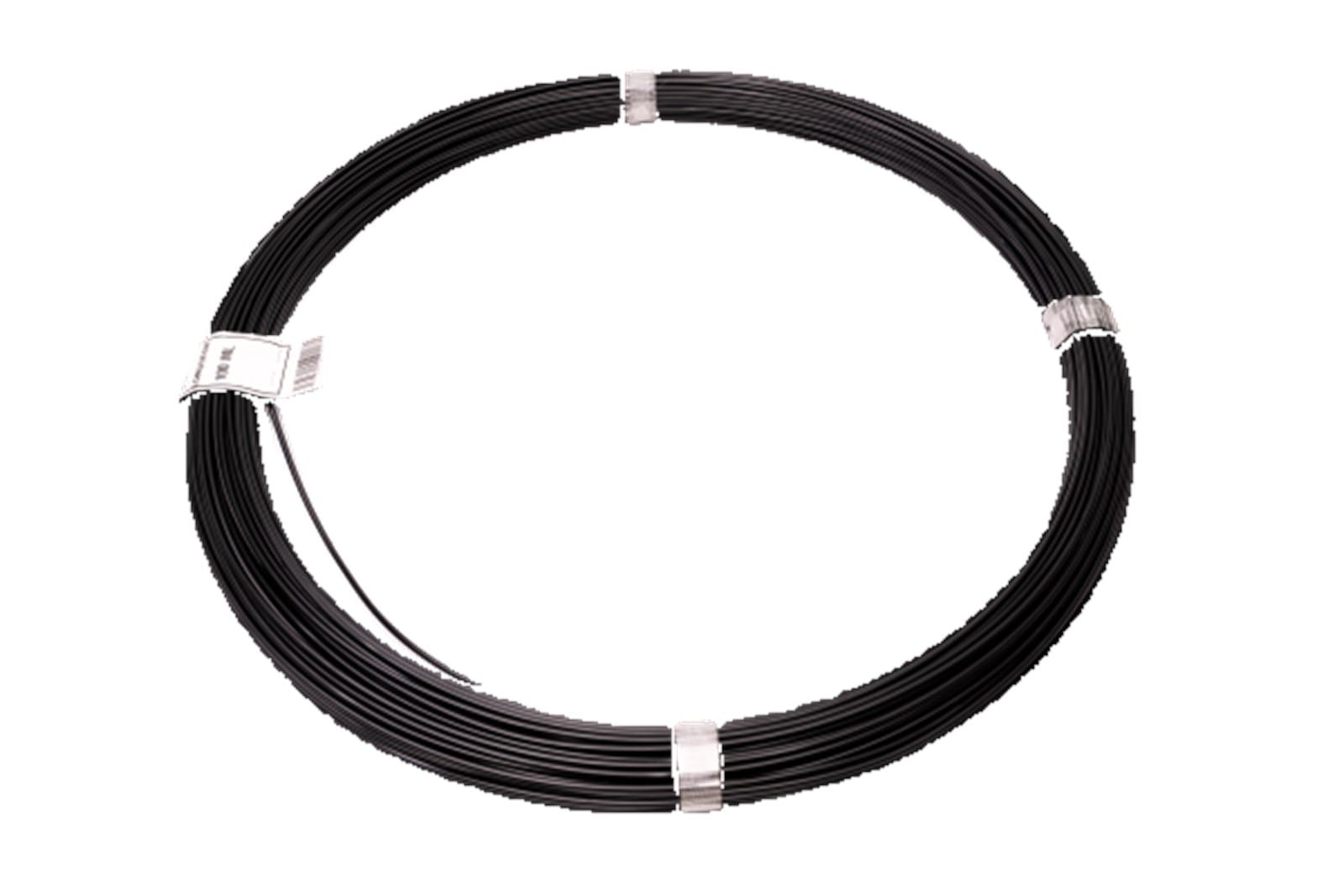 Zwart spandraad 3,7 mm dikte (1/3)