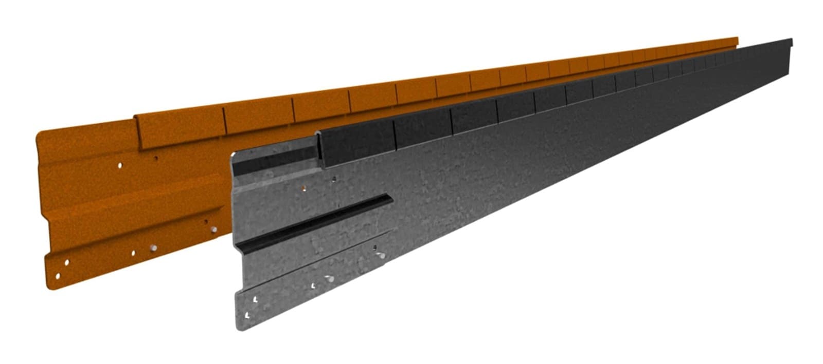Bordure Flexline 100 mm acier corten 220 cm (1/5)