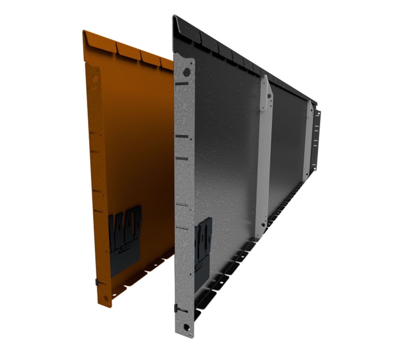 Flexline 560mm Corten Steel Panel (1/4)