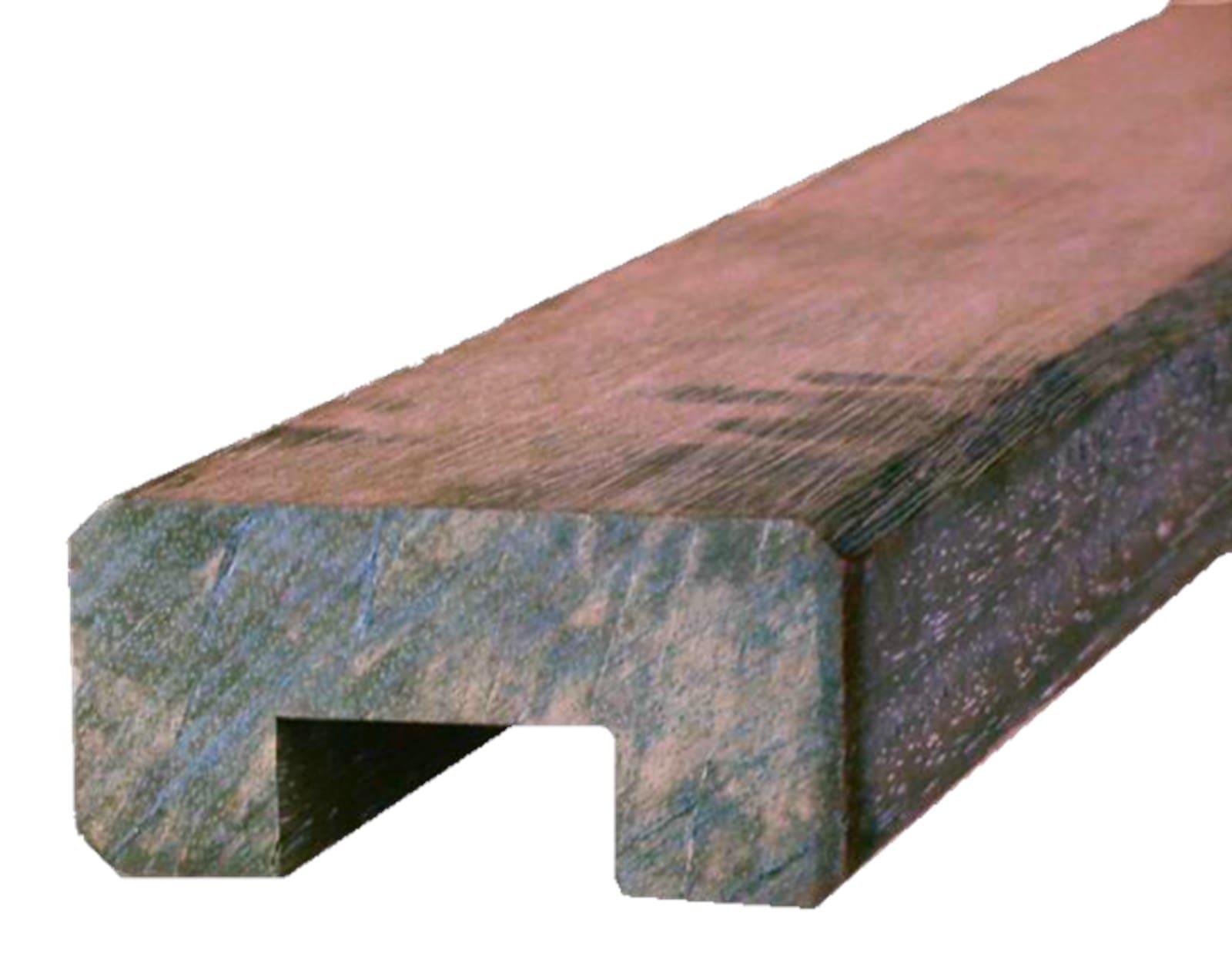 Listel finition en bois Azobé 250 cm