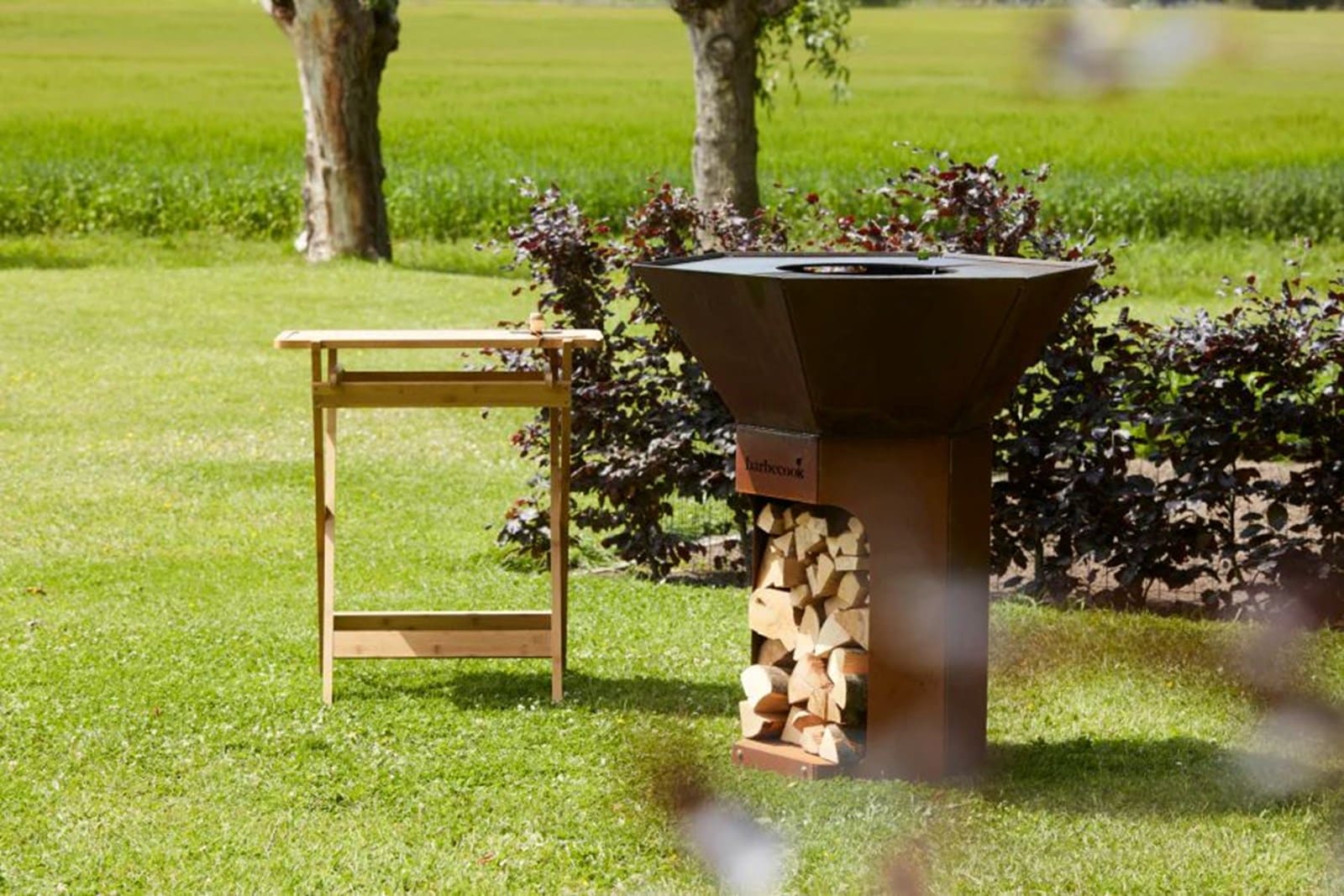 Plancha Nestor en acier corten (1/2)