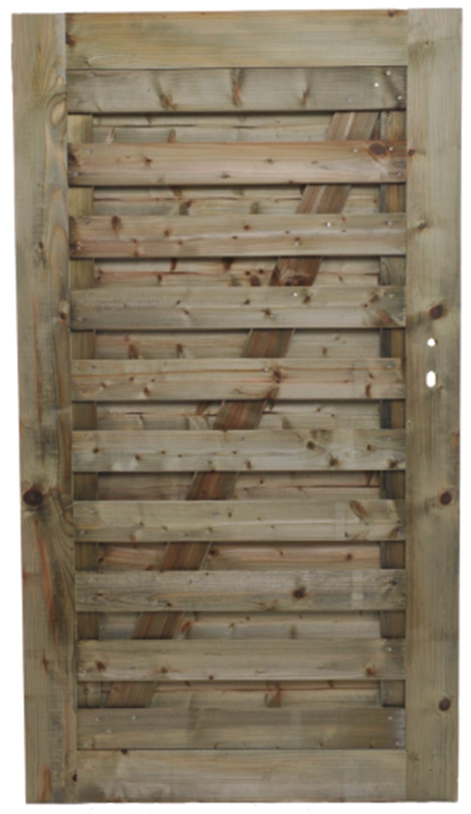 Portail de jardin en bois 100x180 cm (1/2)