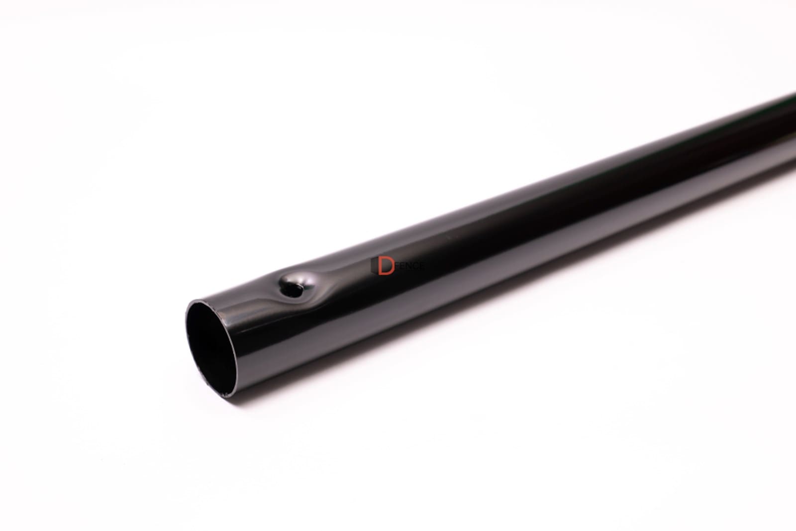 Black lacquered galvanized post (1/2)