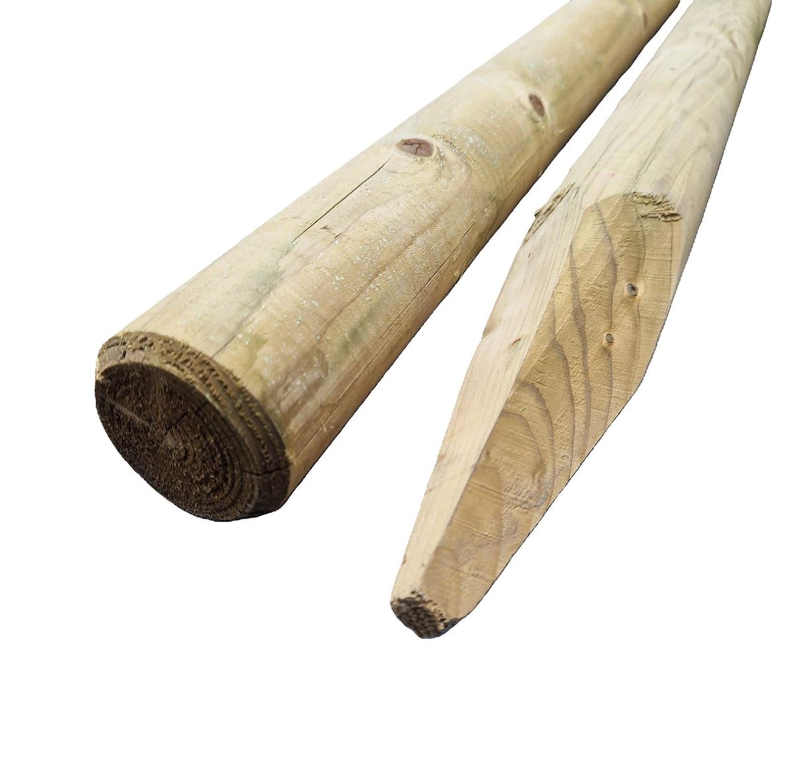 7x7 cm treated spruce wooden post (1/4)