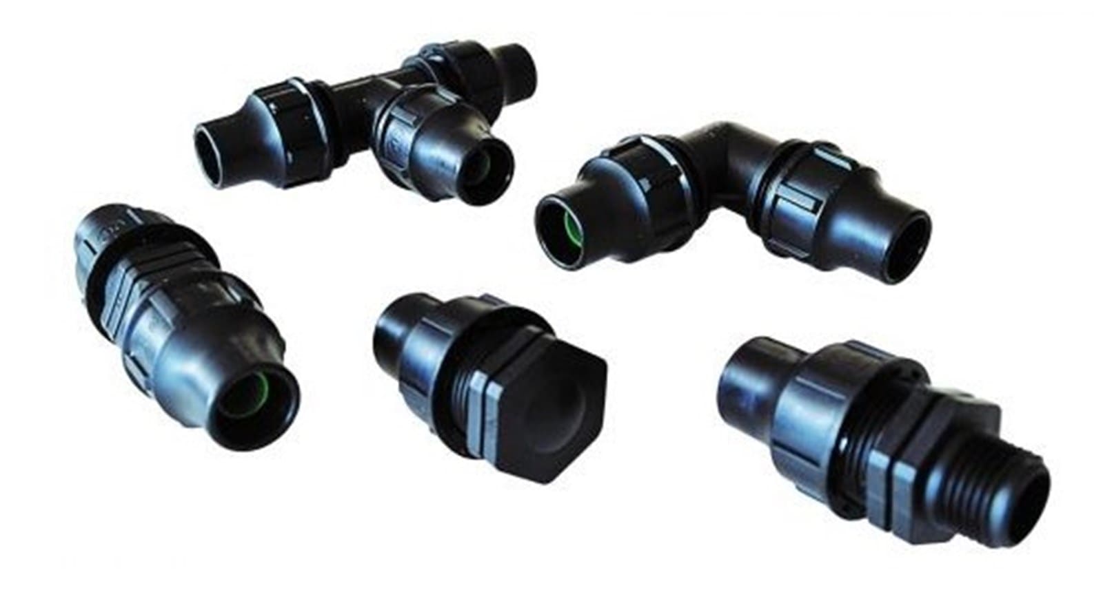 Raccord pression pour tuyau goutte à goutte 16 mm