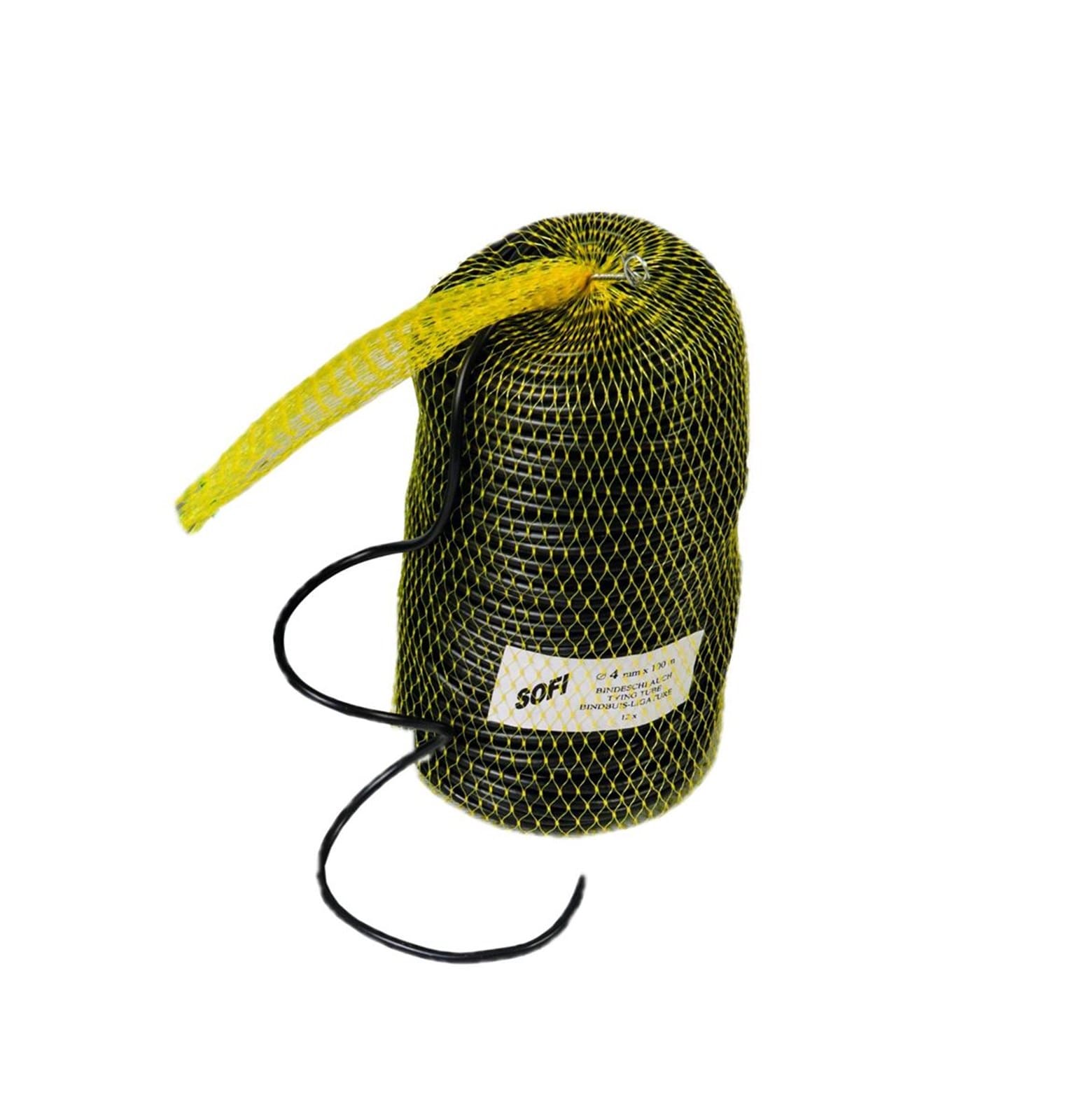 Zwarte holle binddraad 4 mm - 100 m