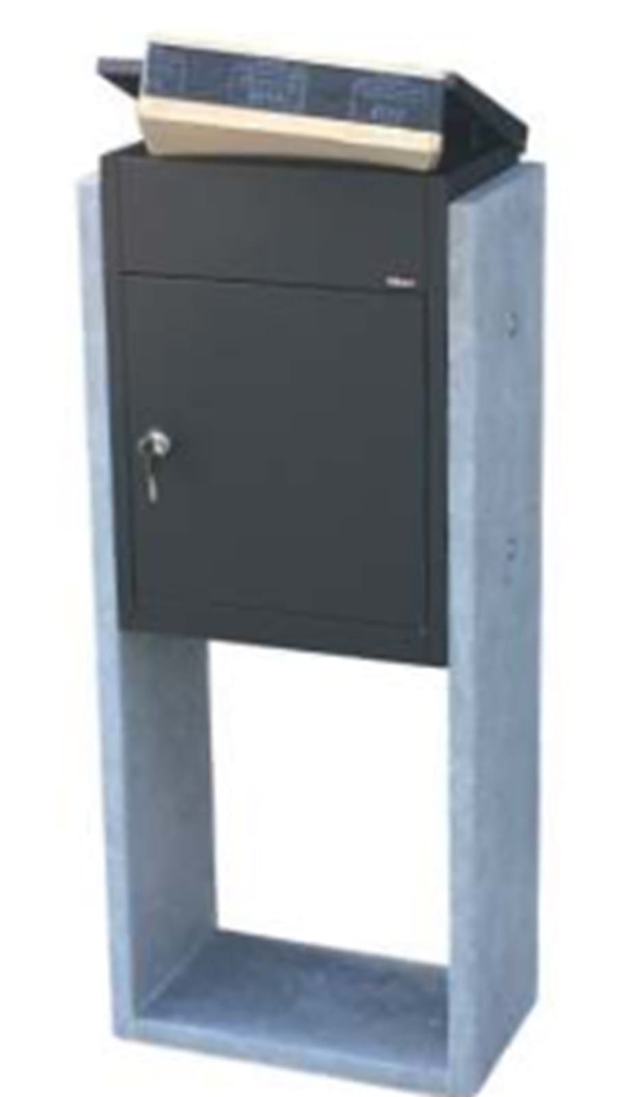 Torino-S Blue Stone Mailbox (1/2)