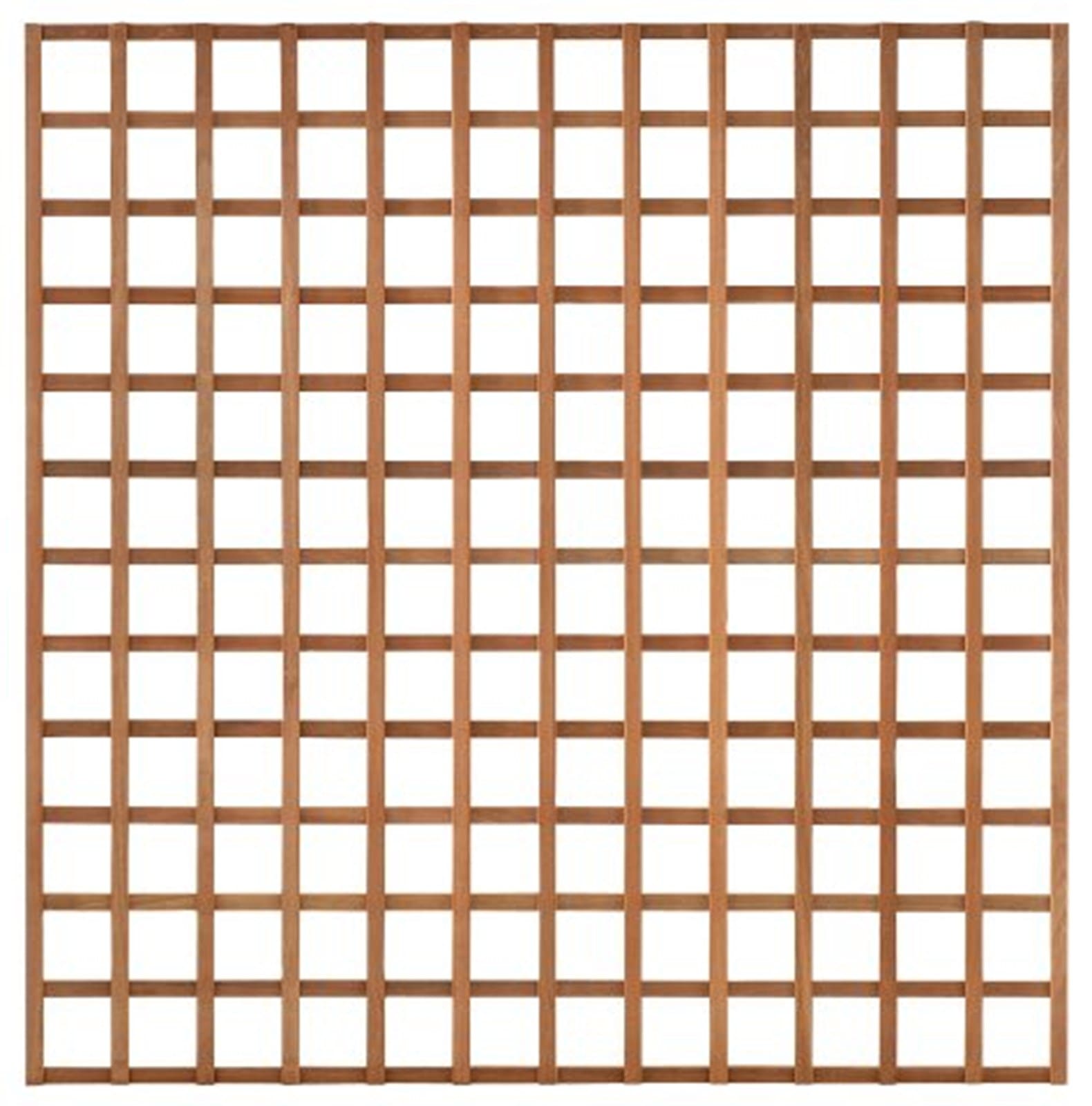 Square trellis in exotic wood (1/2)